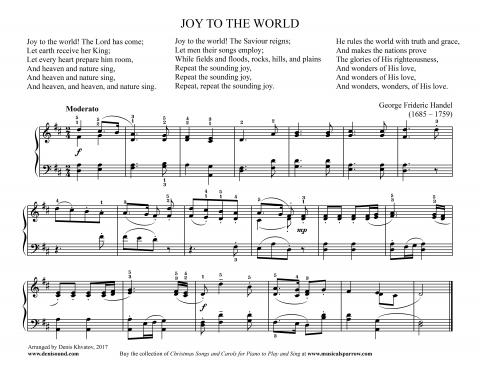 Joy To The World